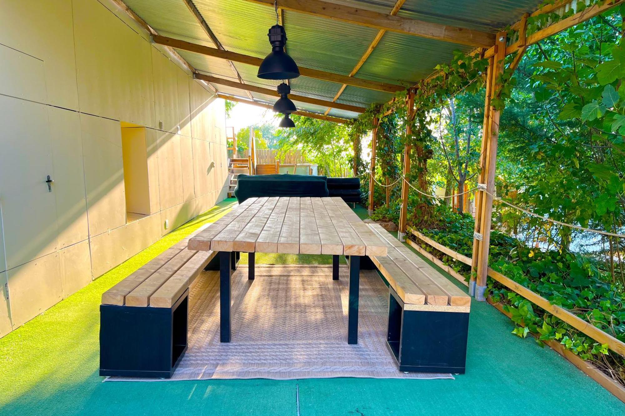 Fee4Me Cabin With Pool And Garden San Martín de la Vega Zewnętrze zdjęcie