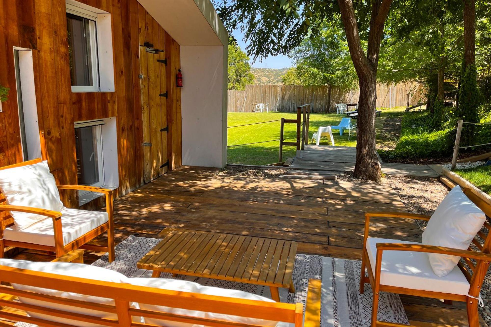 Fee4Me Cabin With Pool And Garden San Martín de la Vega Zewnętrze zdjęcie