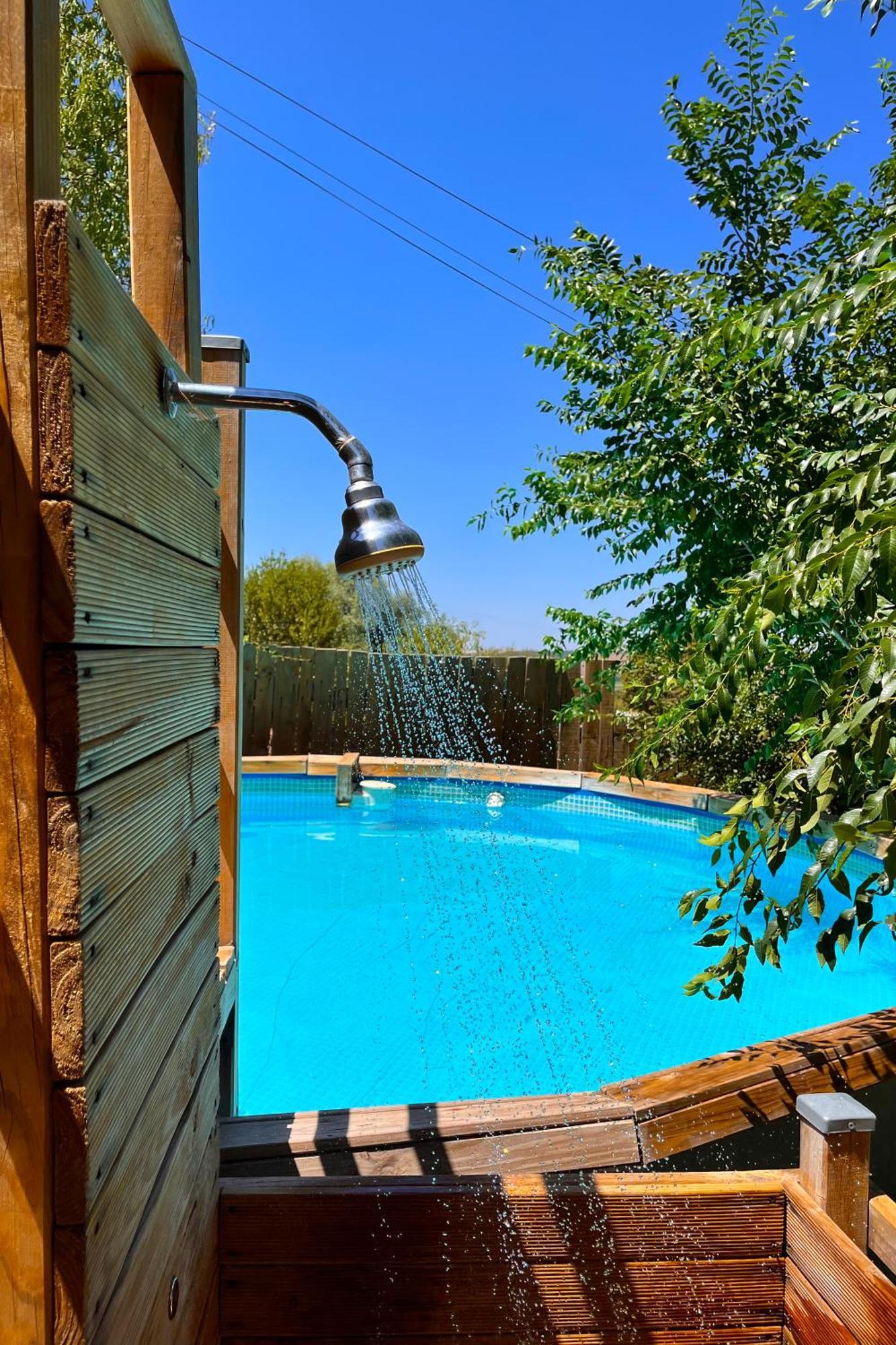 Fee4Me Cabin With Pool And Garden San Martín de la Vega Zewnętrze zdjęcie
